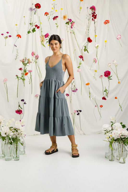 Homelee | Julia Dress - Storm