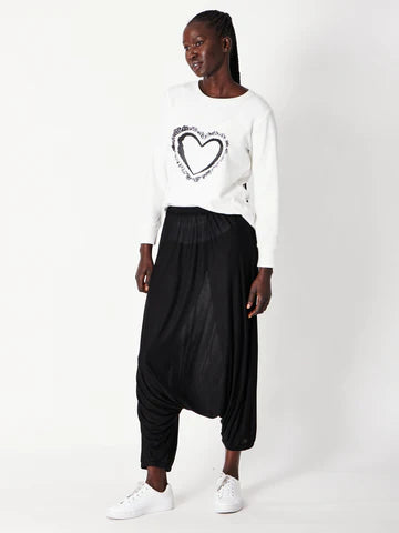 Luna Sky - Drop Pant | Black