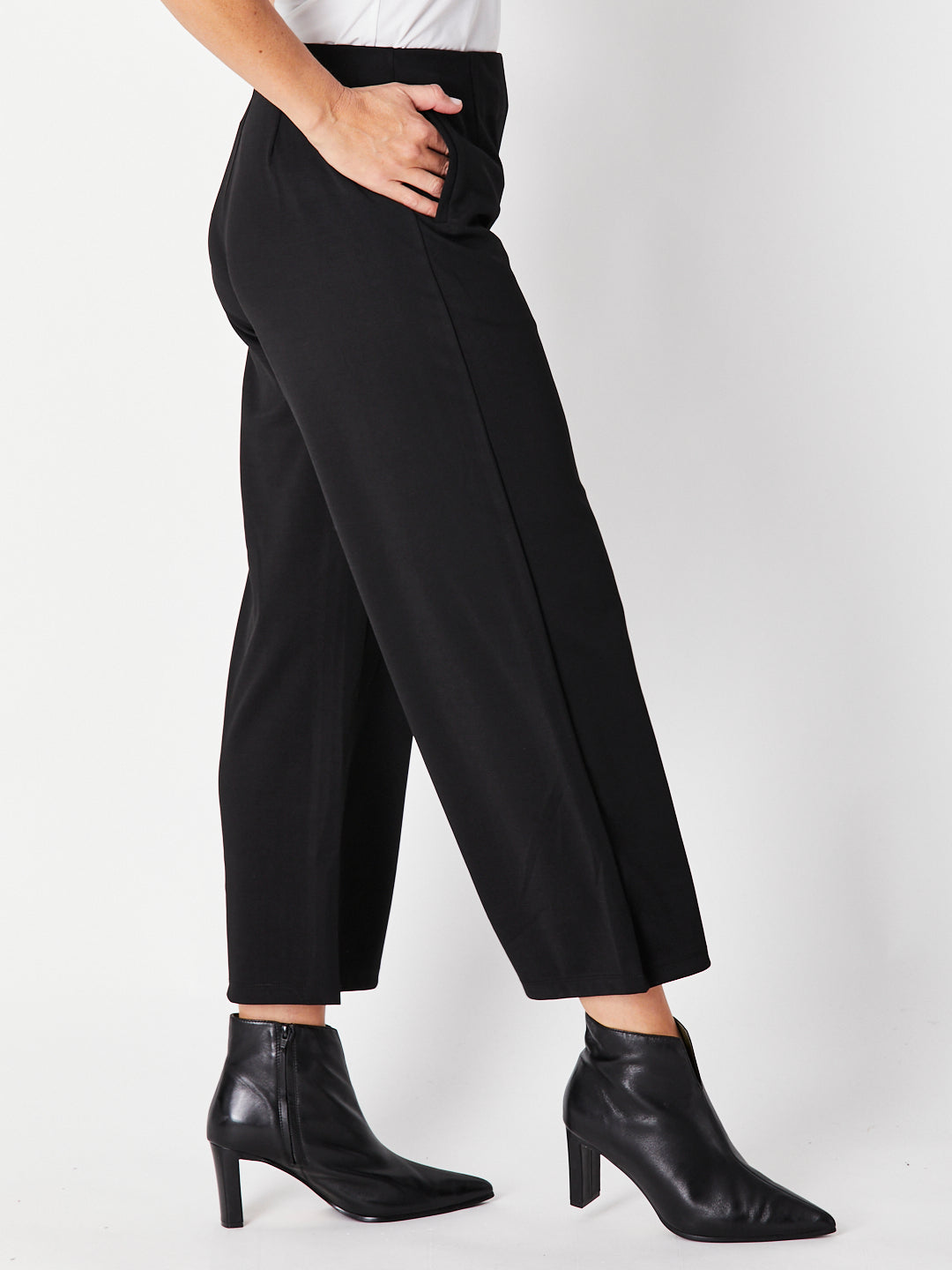 Cordelia St | Wide Leg Pant Black (Curvy)