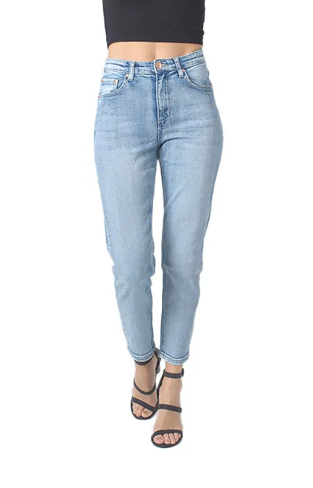 Wakee | Washed Straight Leg Jean