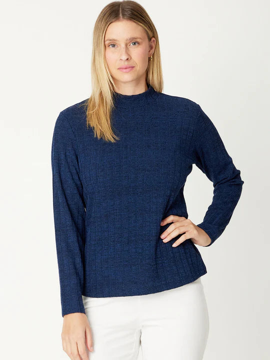 Luna Sky | Rib Core Top - Ink