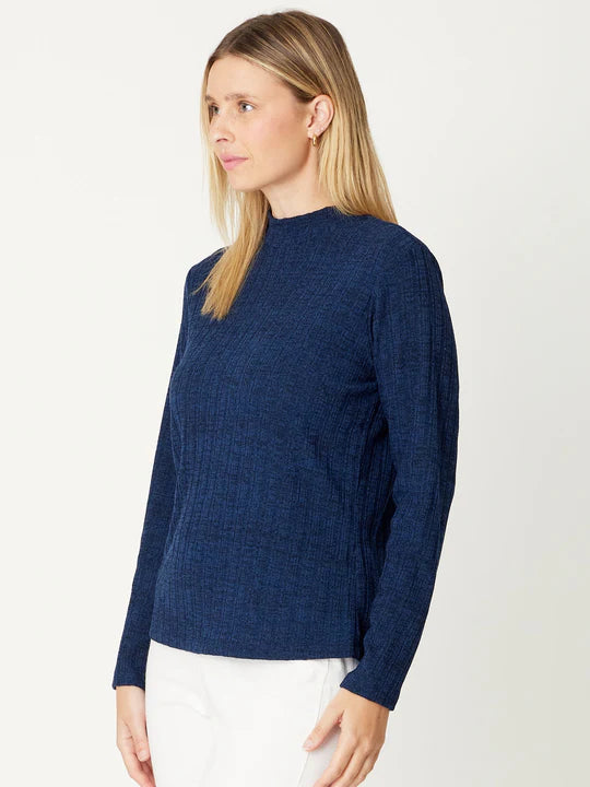 Luna Sky | Rib Core Top - Ink