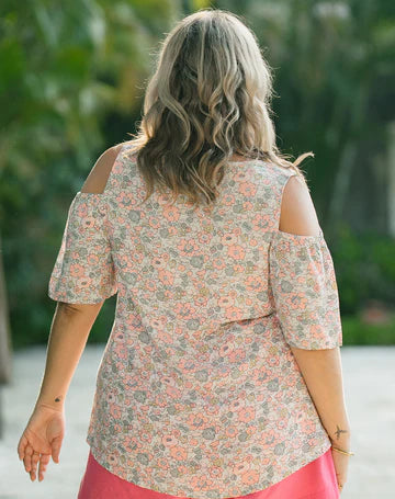 FREEZ - Penny Top | Pink Daisy