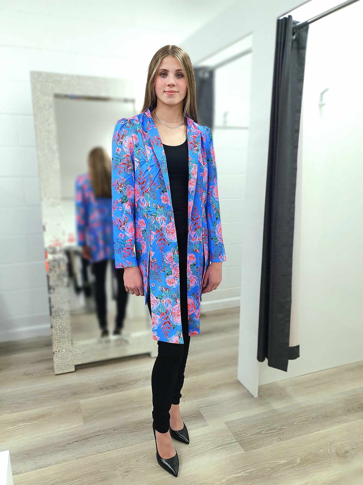 BYM - Sunshine Melody Tie Jacket | Print