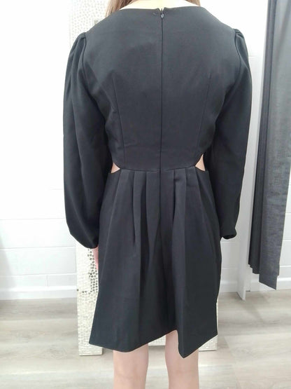 BYM Honey & Beau - Hazardous Cut Out Jacket Dress | Black