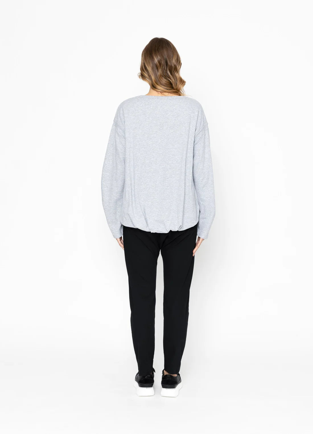 TWO by TWO | Cascade Top Grey Marl