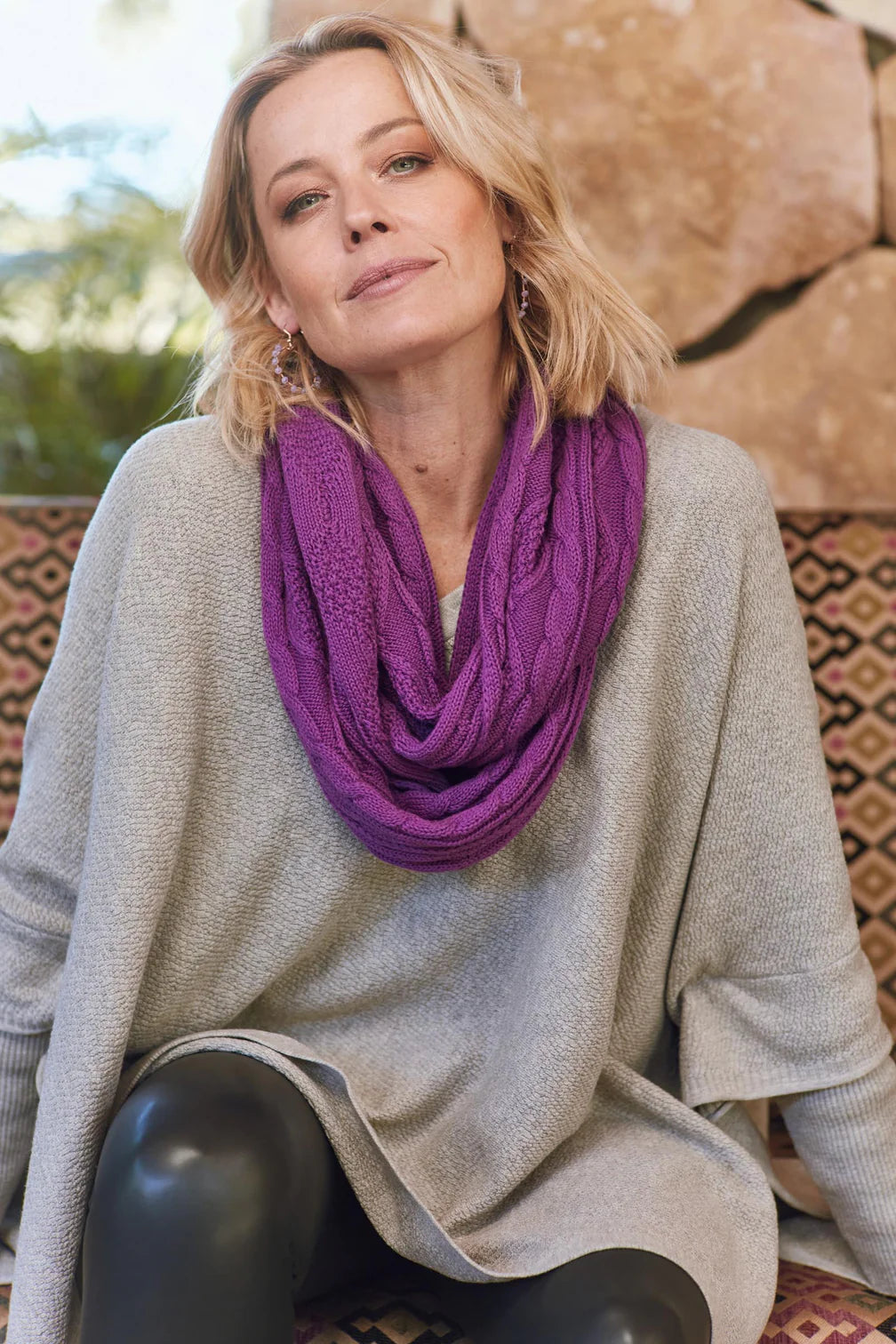 Isle Of Mine Muse Snood - Violet