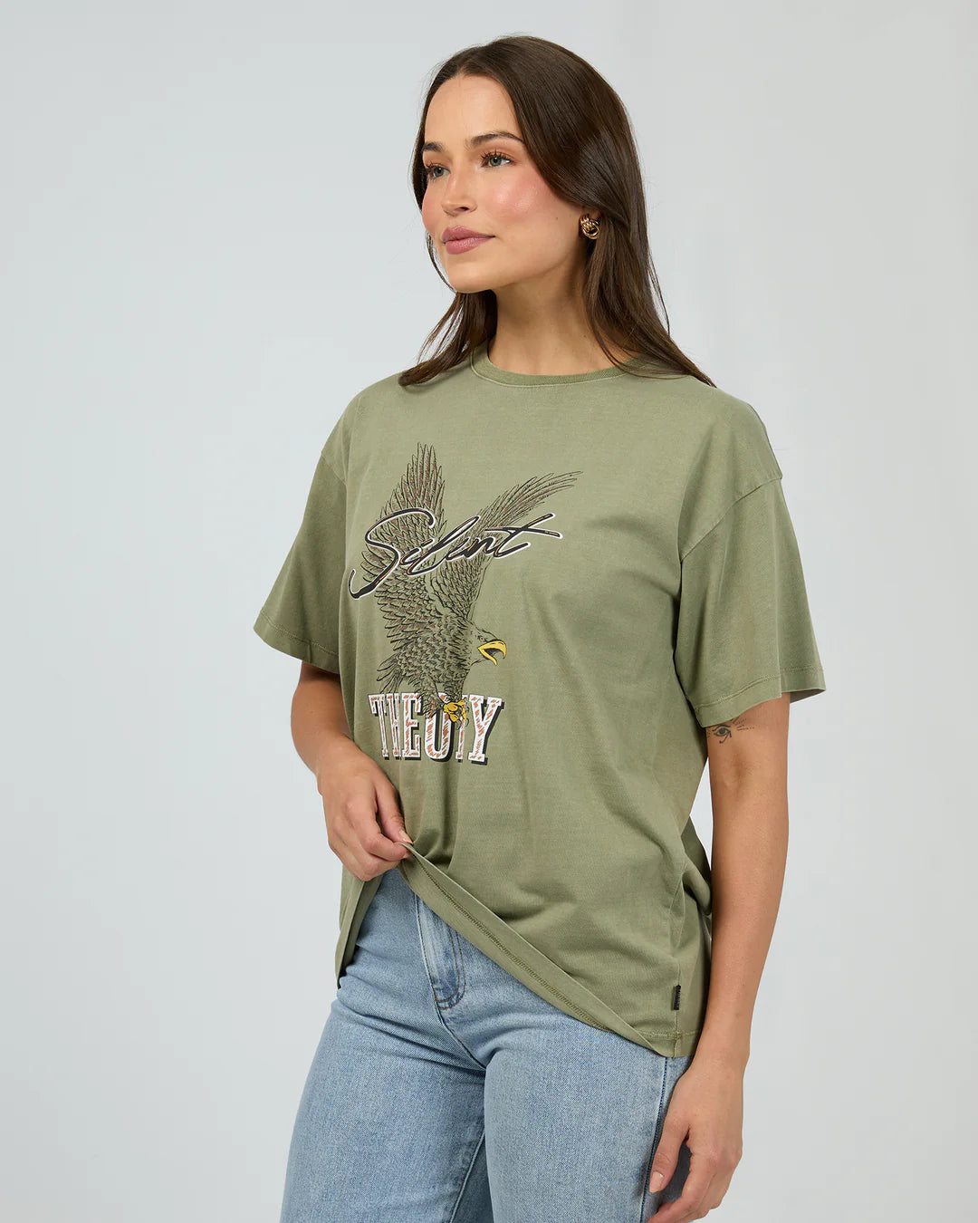 Silent Theory | Departed Tee Khaki
