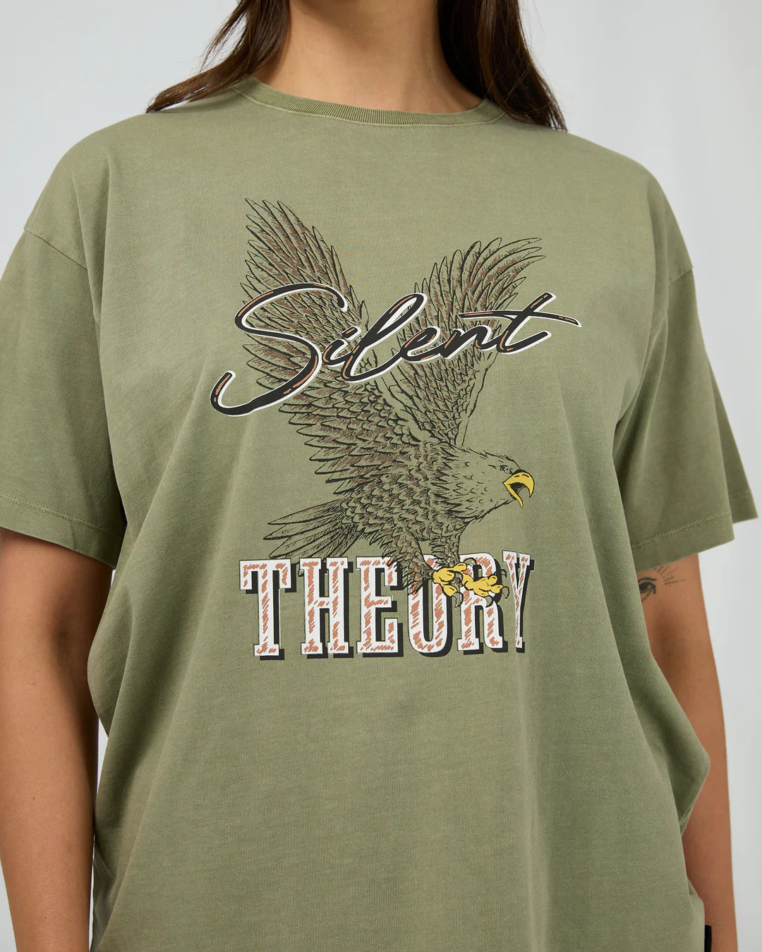 Silent Theory | Departed Tee Khaki