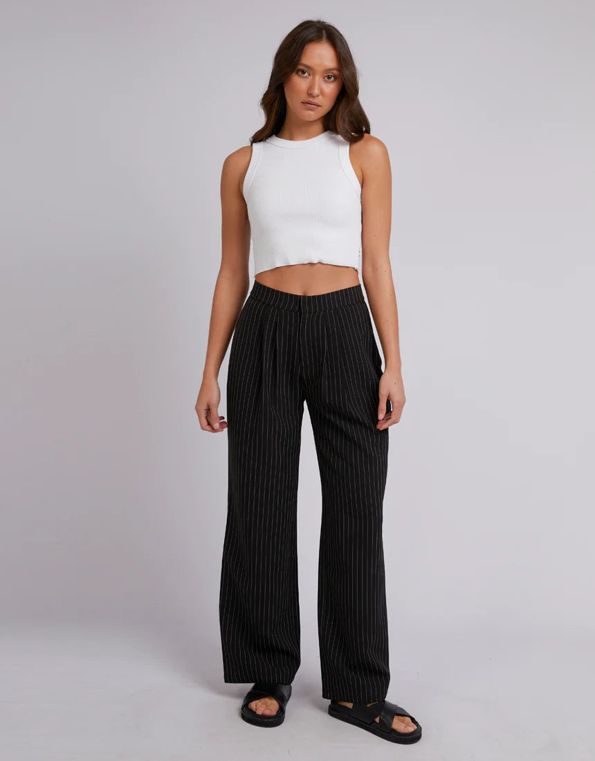 Silent Theory | Alicia Pant - Black\Cream