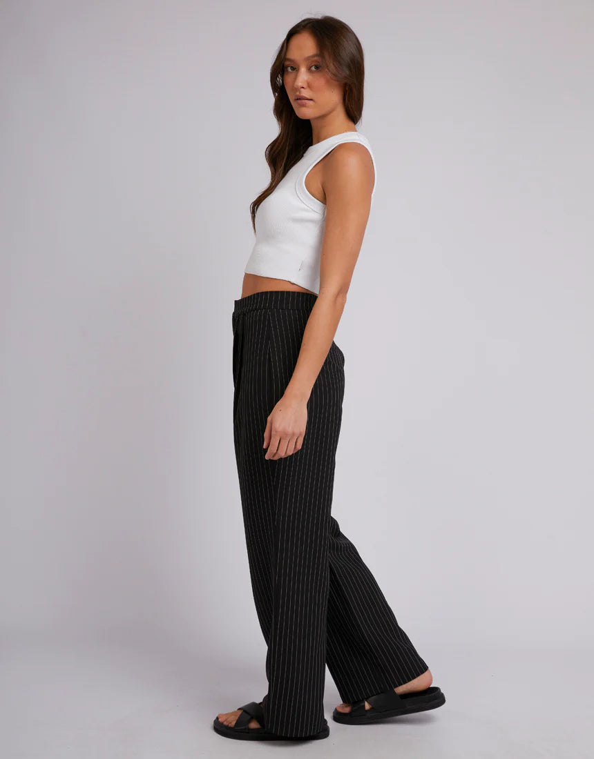 Silent Theory | Alicia Pant - Black\Cream