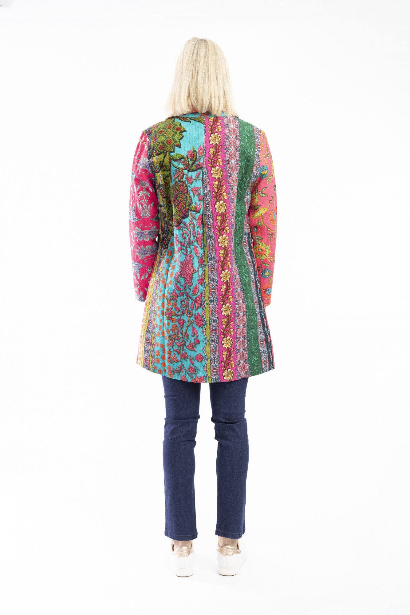 Orientique | Mid Length Coat - Flora