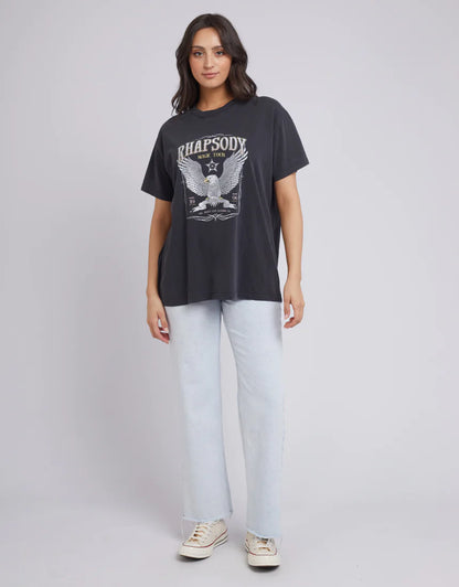 All About Eve Magic Tee - Washed Black