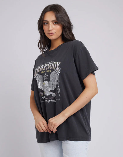 All About Eve Magic Tee - Washed Black