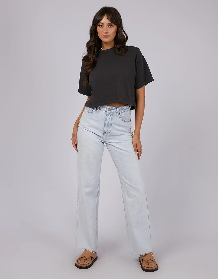 All about eve - Eve Crop Tee | Black