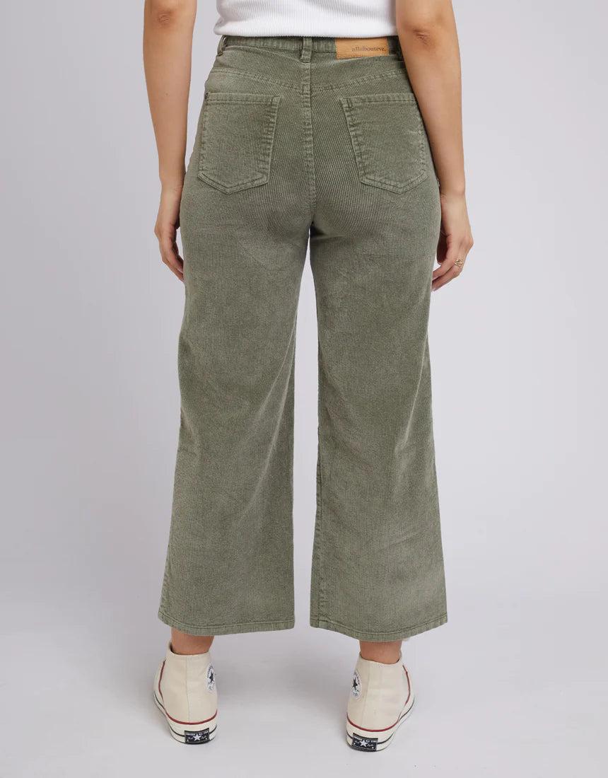 Allabouteve - Camilla Cord Pant | Khaki