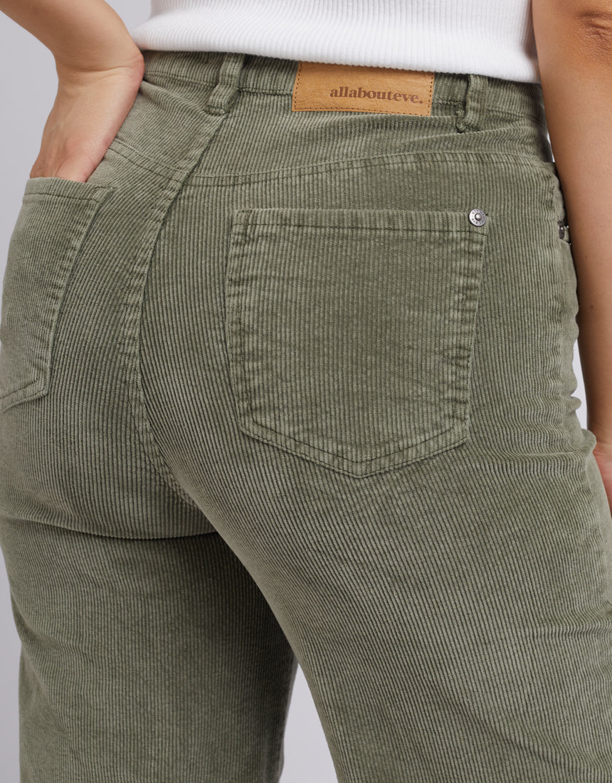 Allabouteve - Camilla Cord Pant | Khaki