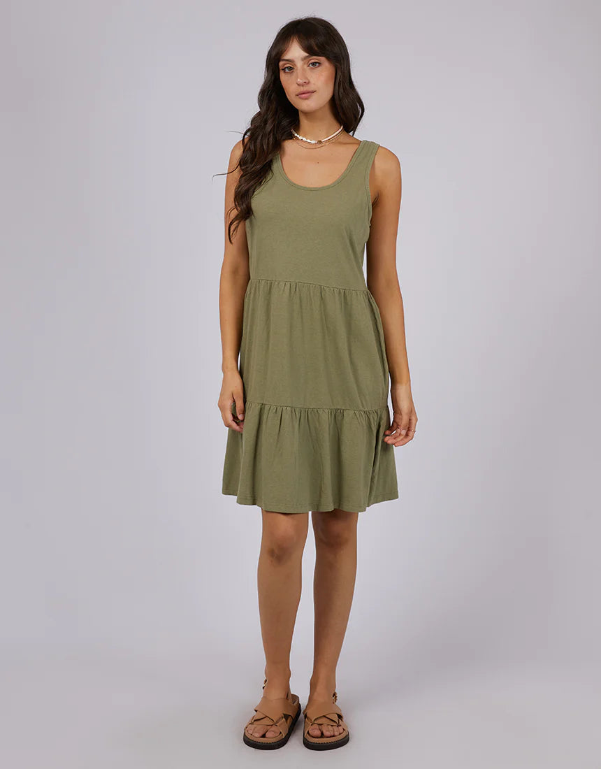 Allabouteve - Linen Mini Dress | Khaki