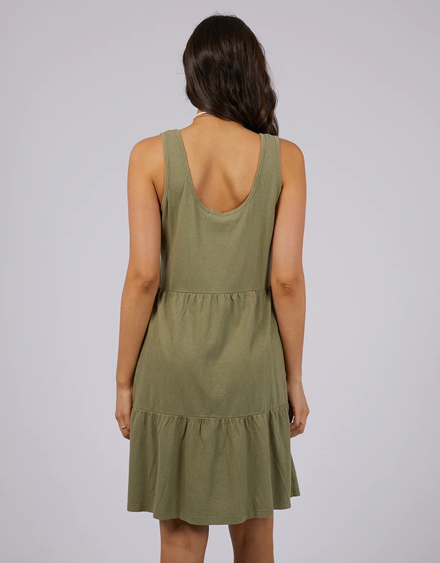 Allabouteve - Linen Mini Dress | Khaki