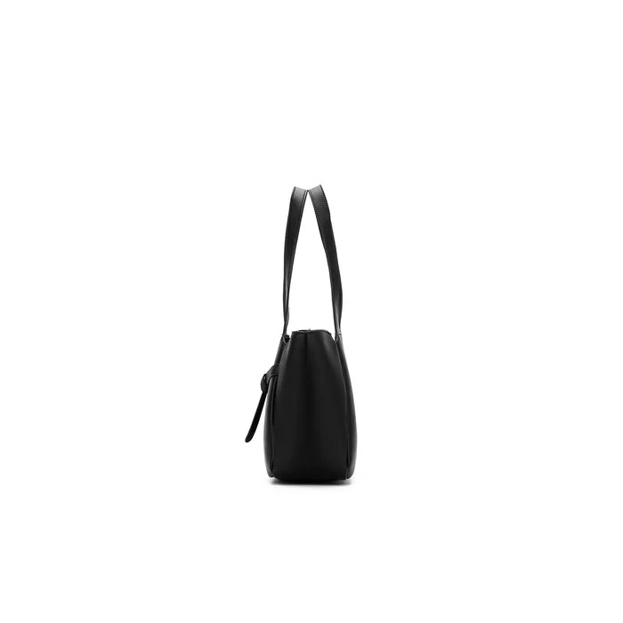 Black Caviar | Brielle Black 2 Piece Top Handle Handbag Set