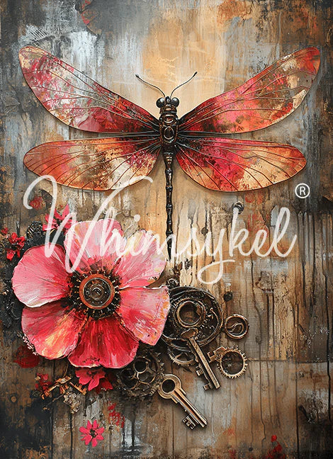 Industrial Bloom | 18 lb Decoupage Tissue Paper
