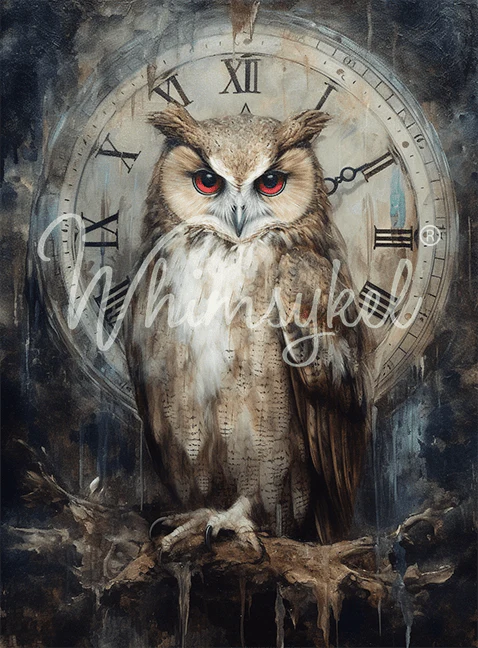 Timekeeper | 18 lb Decoupage Tissue Paper
