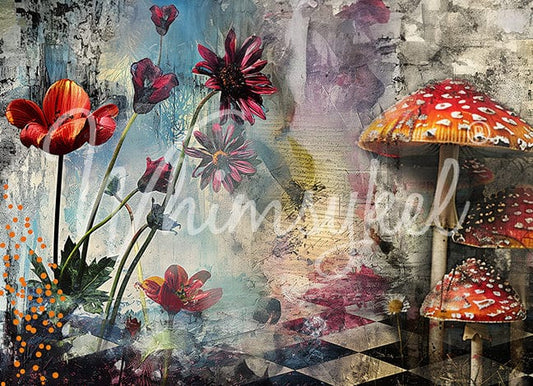 Whimsykel Wonderland |18lb Decoupage Tissue Paper
