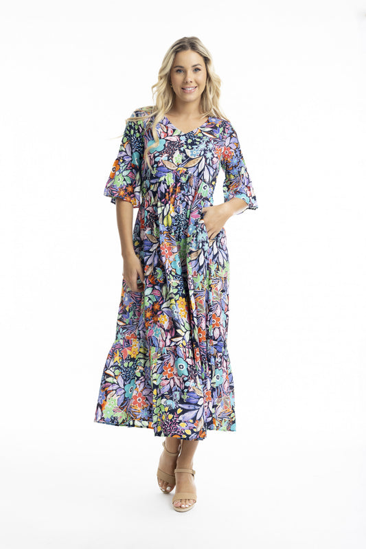 Orientique | Grenada Peak Maxi Dress