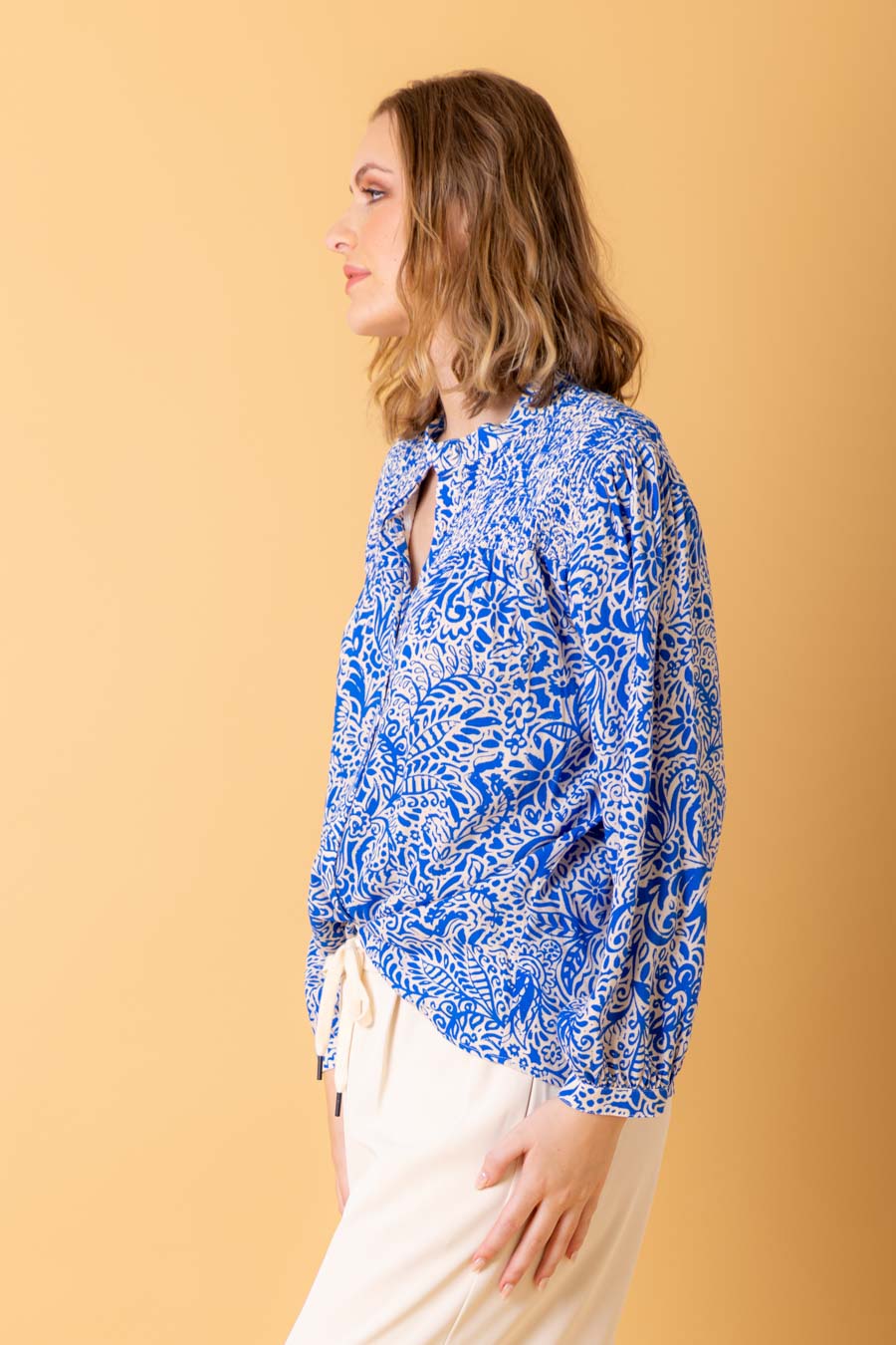 Amaya | Maisie Shirt Blue