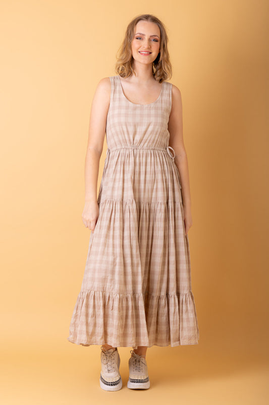 Amaya | Laura Maxi Dress Check