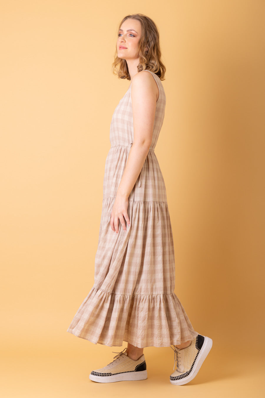 Amaya | Laura Maxi Dress Check