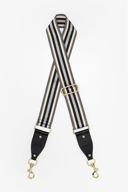 Antler - Bag Strap | Silver & Gold  Stripe