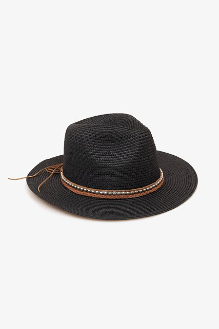Antler - Fedora | Black with Silver
