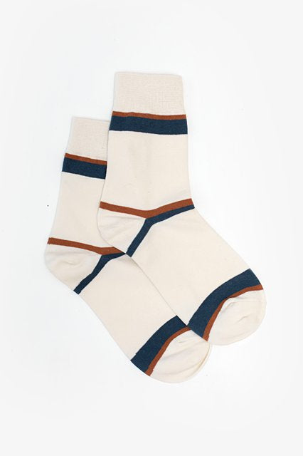 Antler - Bone Stripe Sock