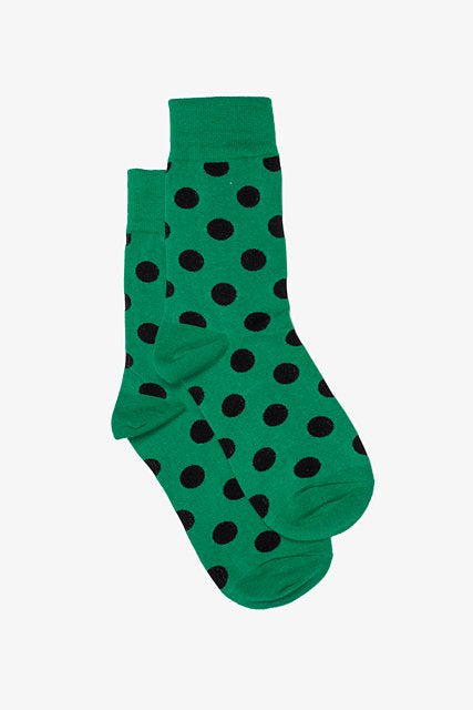 Antler - Green Black Spot Sock