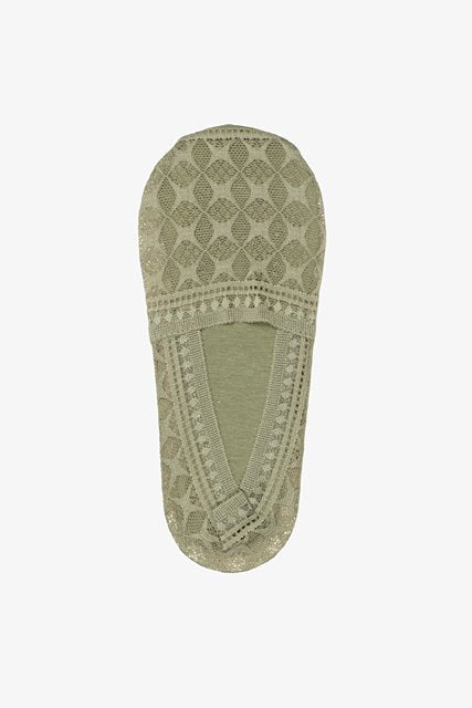 Antler - Lace Sockette | Khaki