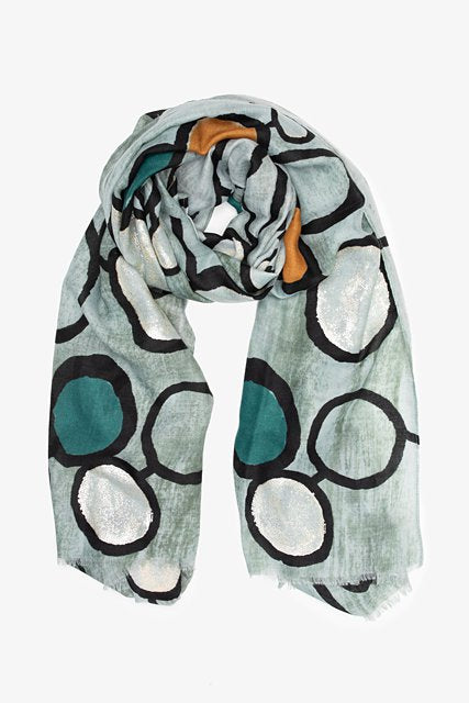 Antler - Abstract scarf | Circles