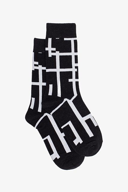 Antler | White Lines Sock