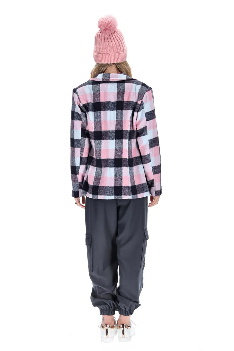 Charlo | April Blazer Navy Check