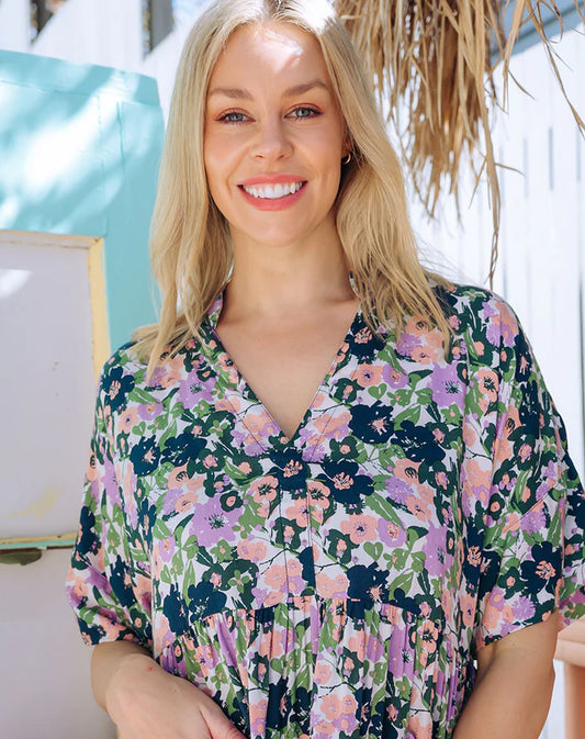 FREEZ Bee Maddison - Ella Babydoll Dress | Floral