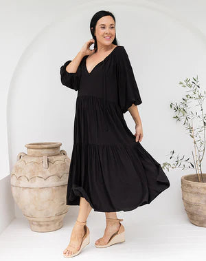 Bee Madison - Jackson Dress | Black