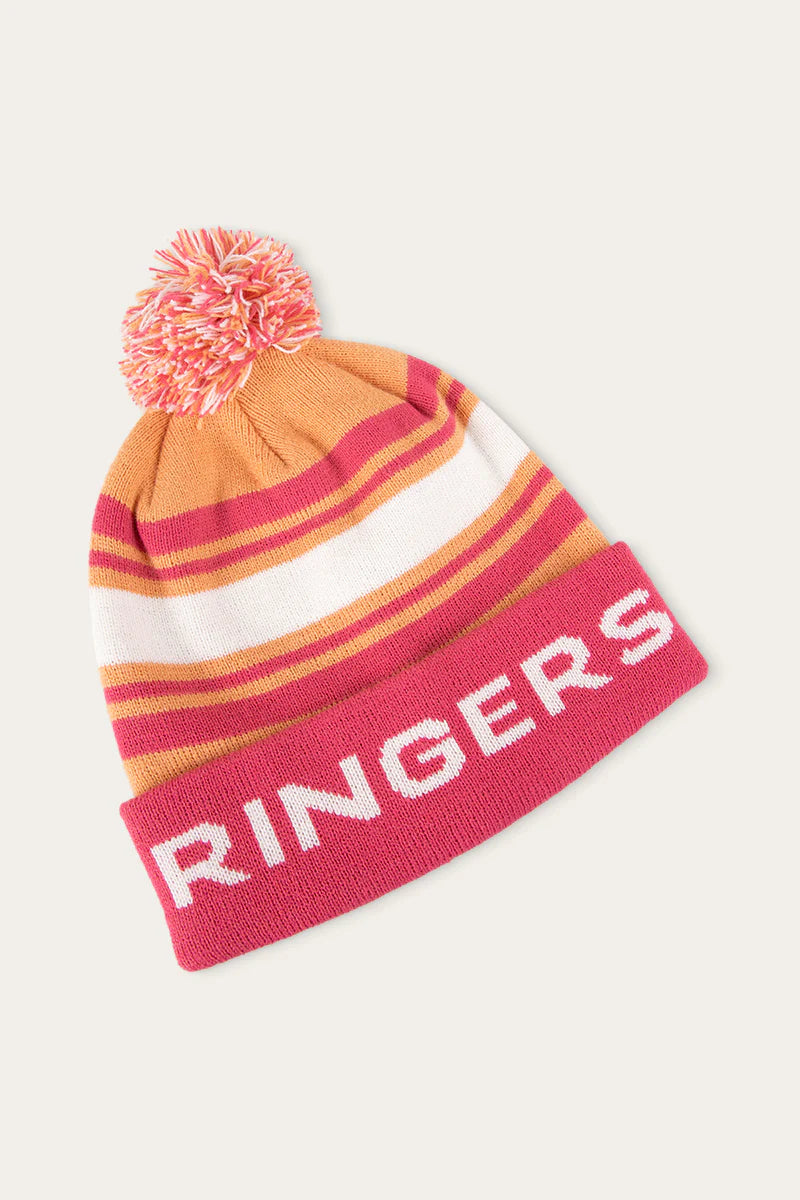 Ringers Western Women's Cradle Mountain Beanie - Pink/Multi