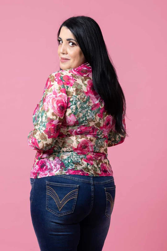 Augustine | Beauden Lace Top Pink