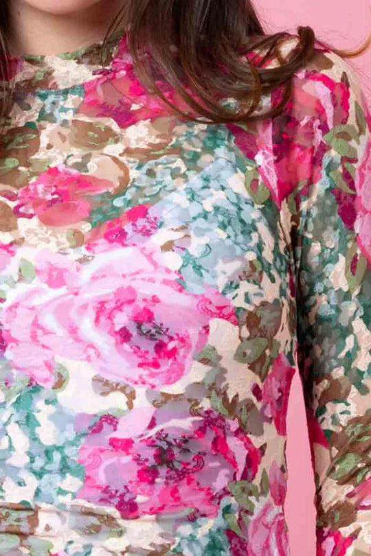 Augustine | Beauden Lace Top Pink