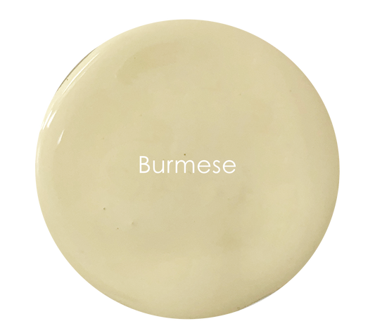 Burmese exterior paint swatch – soft warm neutral finish