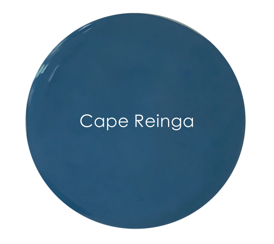 Cape Reinga exterior paint swatch – ocean blue with green undertones