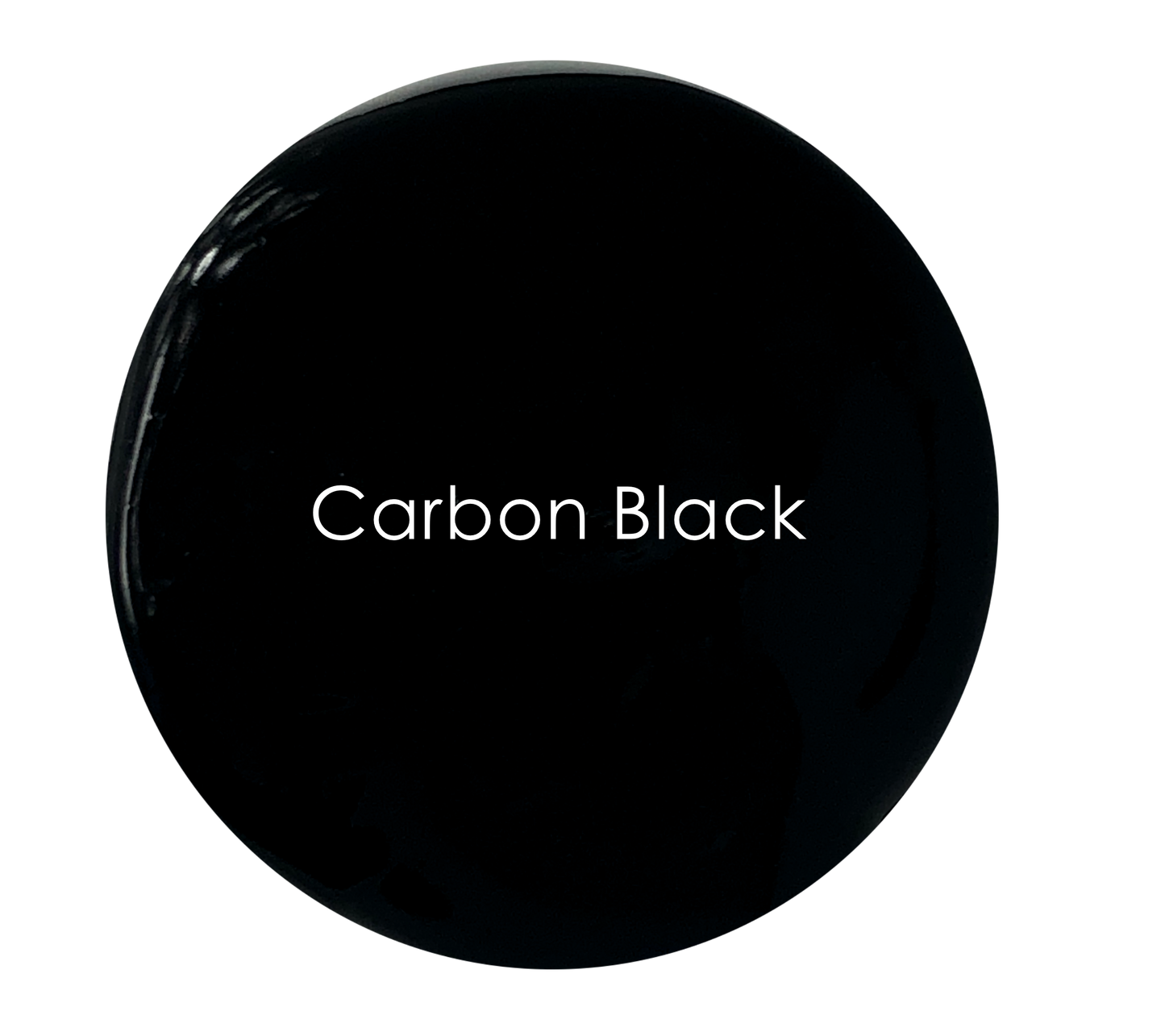 Chalk paint texture in Carbon Black – deep velvety finish