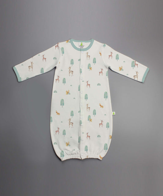 imababywear - Long Sleeve Bodysuit | Tropical Woods