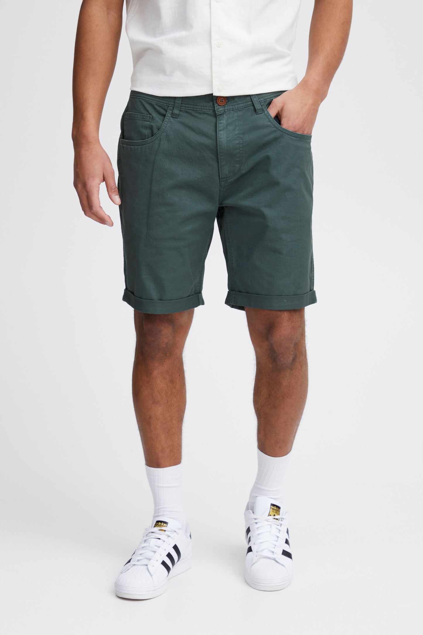 BLEND | He Woven Shorts - Bistro Green