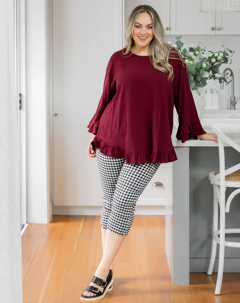 Bee Maddison | FELICITY TOP - WINE
